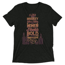 Load image into Gallery viewer, Like I Like My Women Unisex Tri-Blend T-Shirt