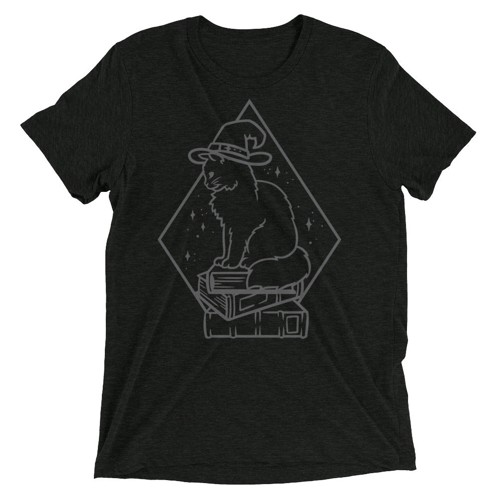 Witchy Kitty Unisex Tri-Blend T-Shirt