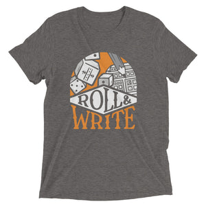 Roll and Write Unisex Tri-Blend T-Shirt
