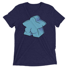 Load image into Gallery viewer, Blue Meeple Butts Tri-Blend T-Shirt
