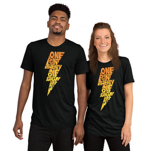 One Point Twenty One Gigawatts Unisex Tri-Blend T-Shirt