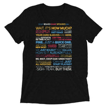 Load image into Gallery viewer, Stuff Gamer Spouses Say Unisex Tri-Blend T-Shirt