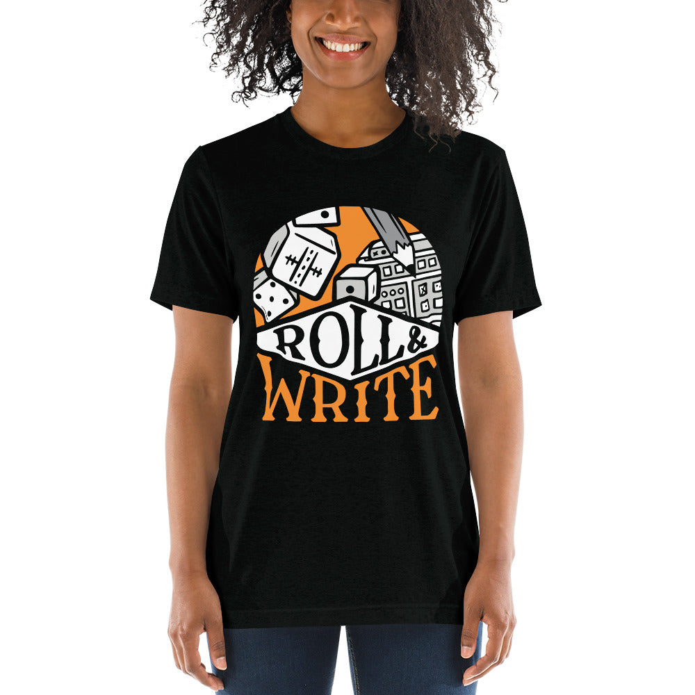 Roll and Write Unisex Tri-Blend T-Shirt