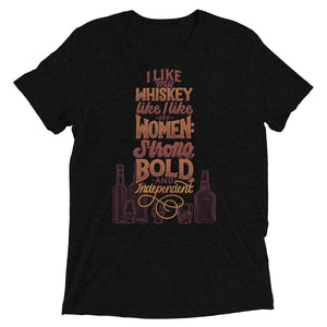 Like I Like My Women Unisex Tri-Blend T-Shirt