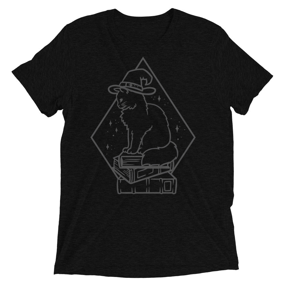 Witchy Kitty Unisex Tri-Blend T-Shirt