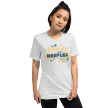 Load image into Gallery viewer, Spaghetti and Meeples Unisex Tri-Blend T-Shirt