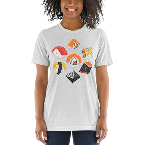 Sushi Dice Unisex Tri-Blend T-Shirt