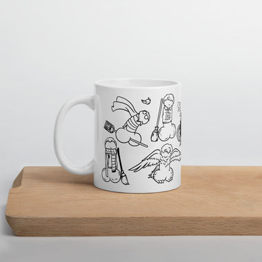 Harry Penis Set Ceramic Mug