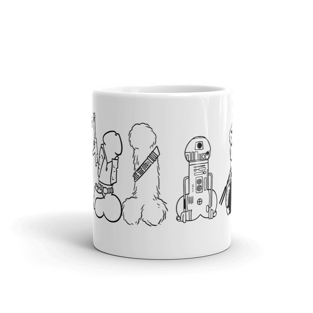 Stud Wars Set Ceramic Mug