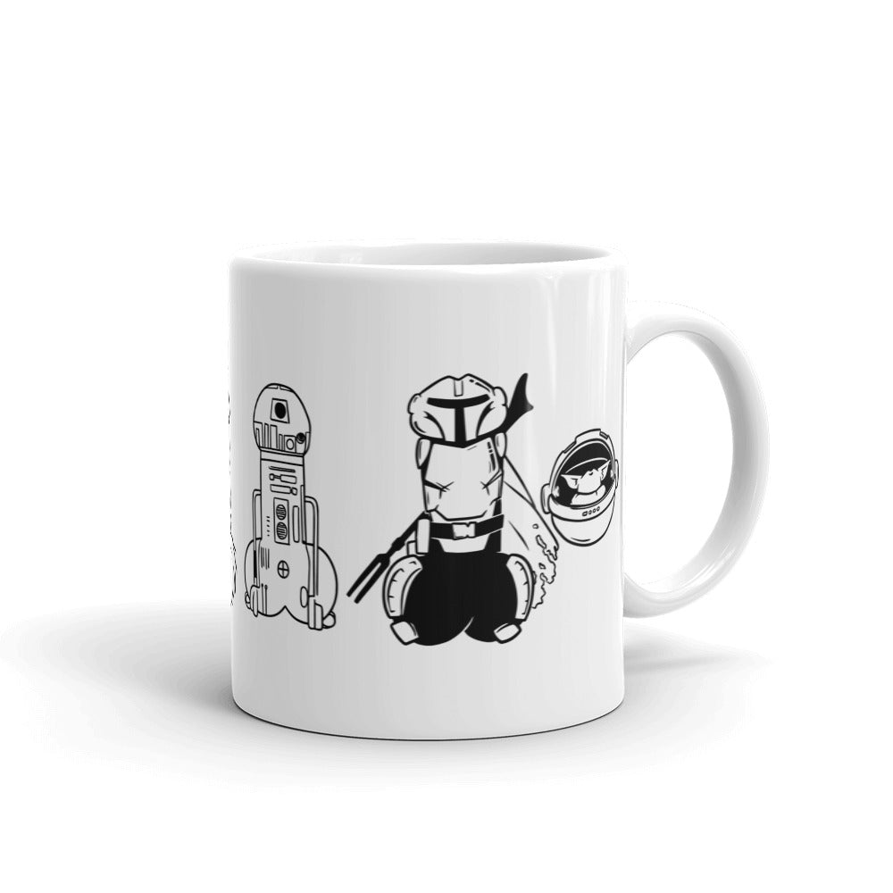 Stud Wars Set Ceramic Mug