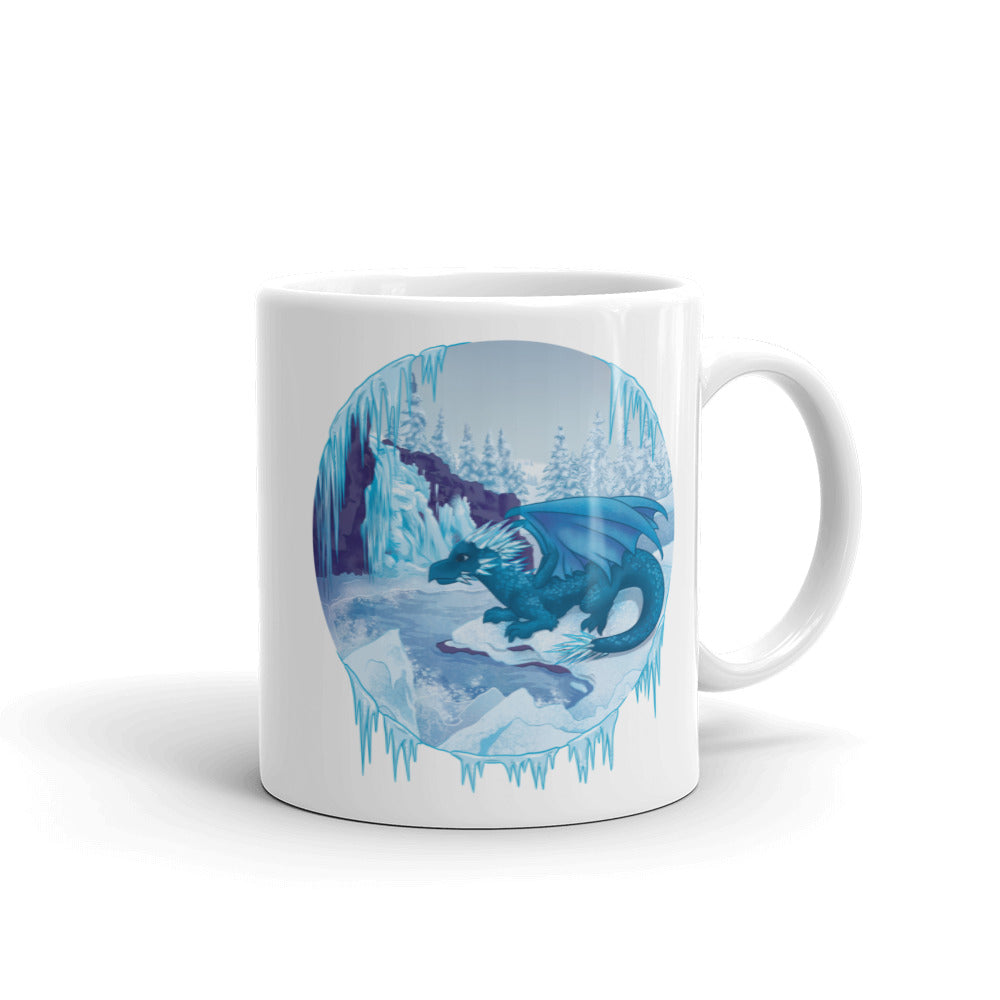 Winter Dragon Mug