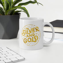 Load image into Gallery viewer, Silver and Gold Mug