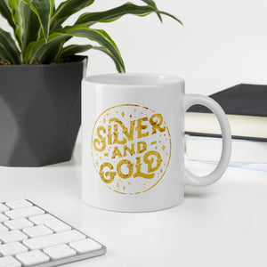 Silver and Gold Mug