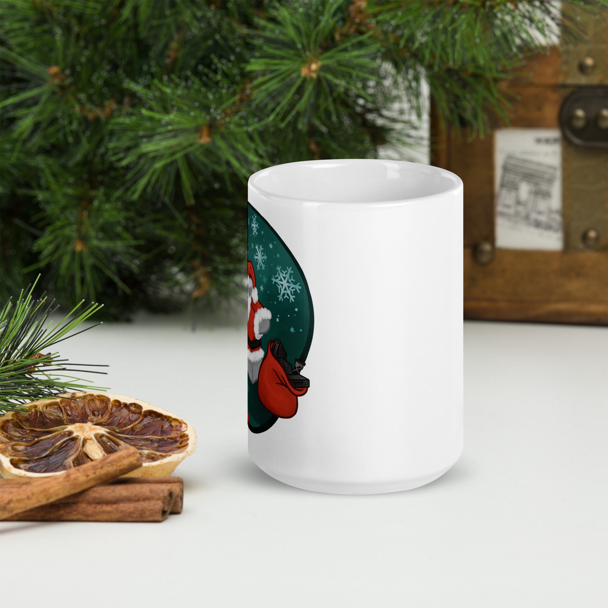 Santa Meeple Mug