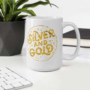 Silver and Gold Mug