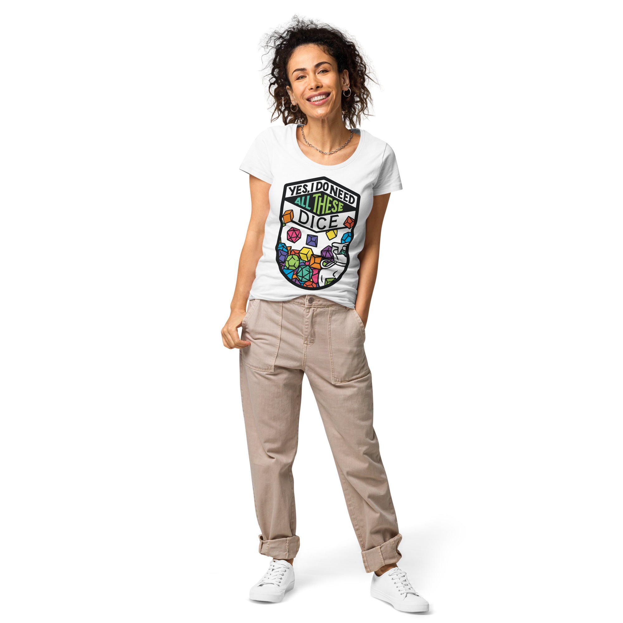 All These Dice Women’s Organic T-Shirt