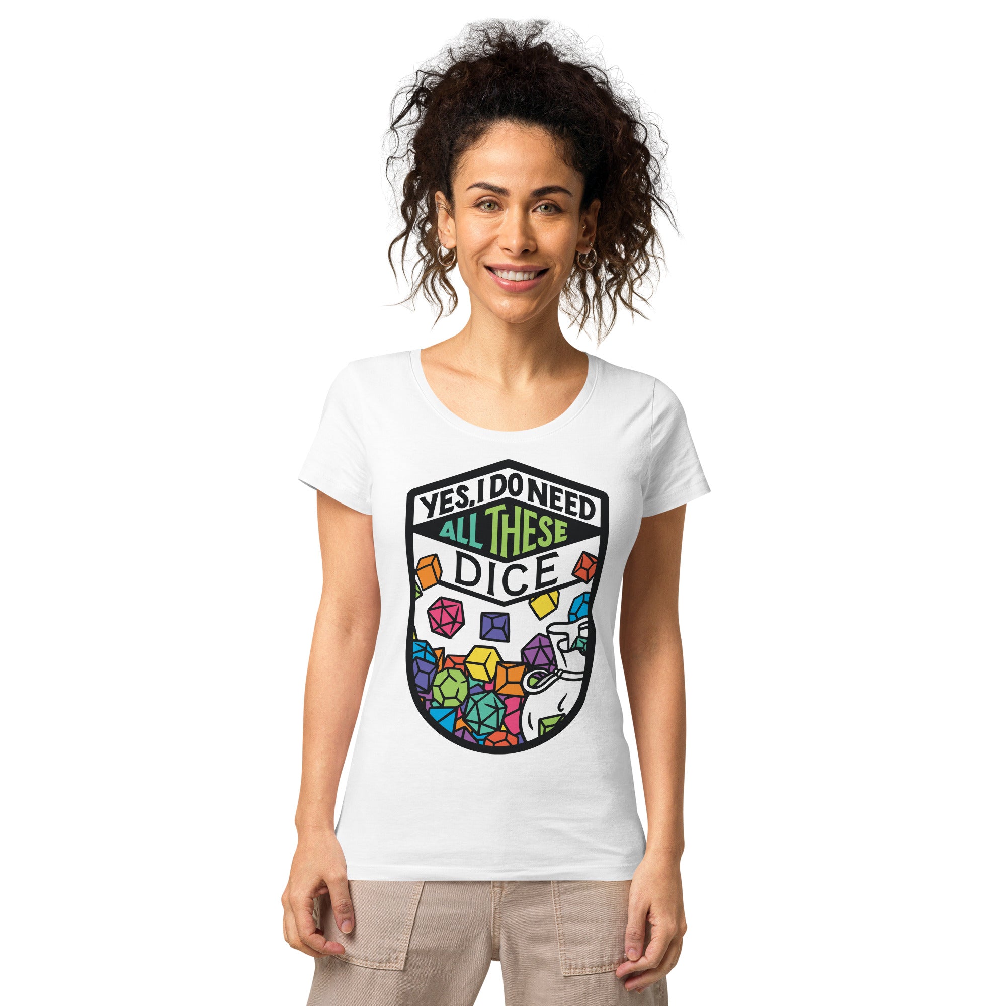 All These Dice Women’s Organic T-Shirt