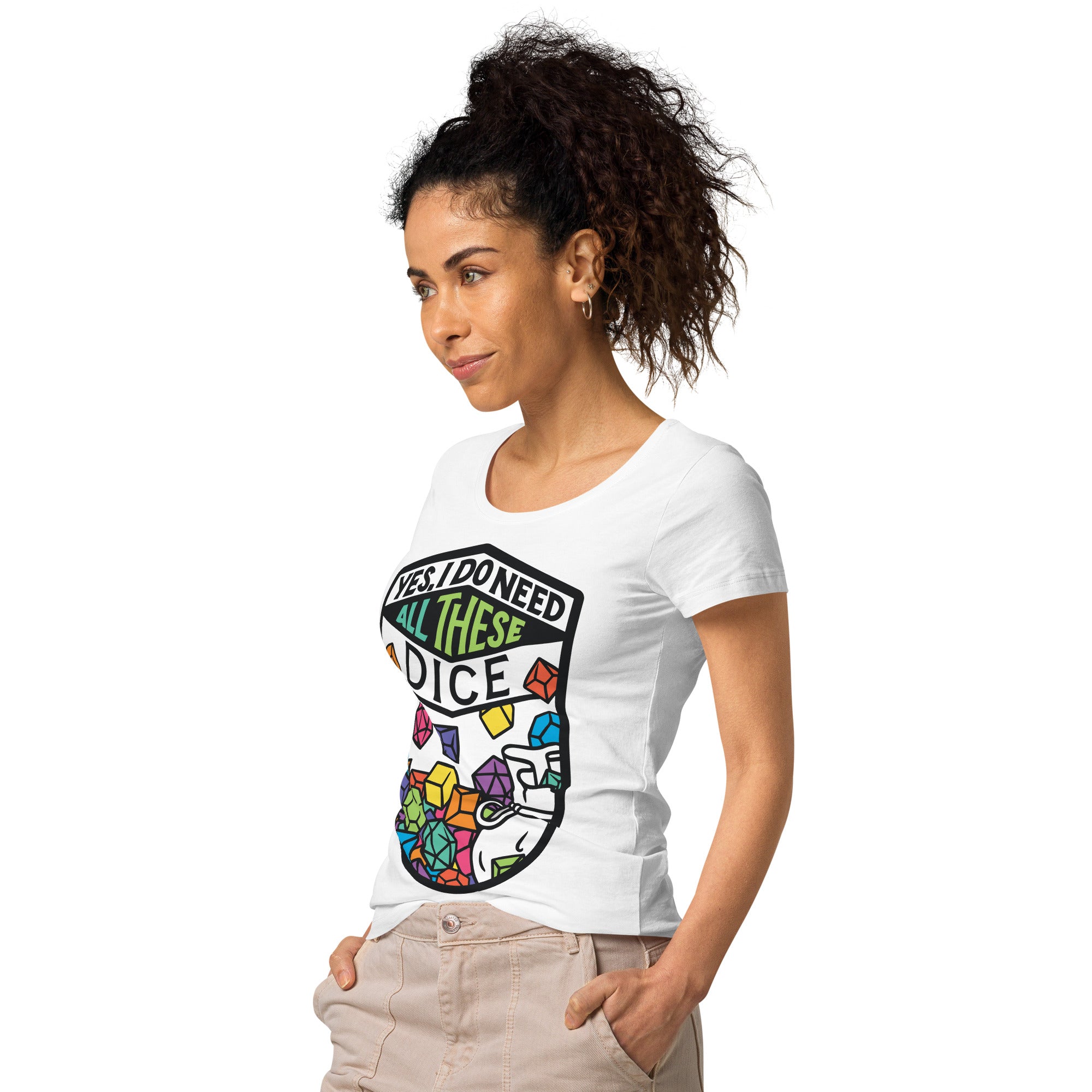 All These Dice Women’s Organic T-Shirt