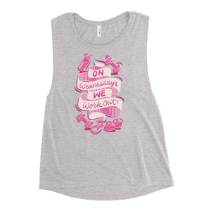 On Wednesdays We Work Out Women's Muscle Tank