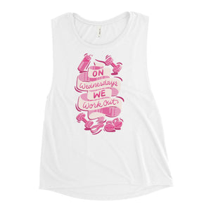 On Wednesdays We Work Out Women's Muscle Tank