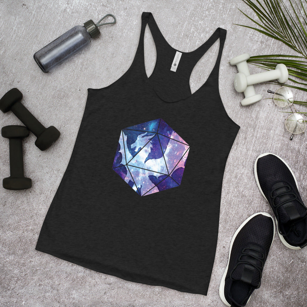Dragon's D20 Women's Racerback Tank