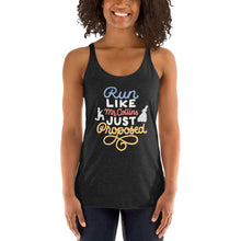 Load image into Gallery viewer, Run Like Collins Just Proposed Women&#39;s Racerback Tank