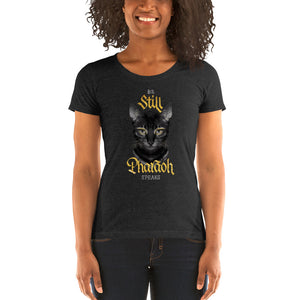 Be Still Pharaoh Speaks Women's Tri-Blend T-Shirt