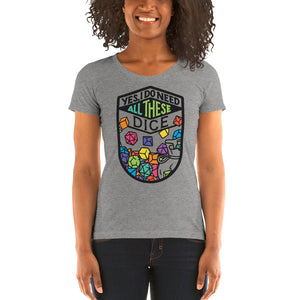 All These Dice Women's Tri-Blend T-Shirt
