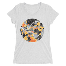 Load image into Gallery viewer, Pittsburgh Neighborhood Map Women&#39;s Tri-Blend T-Shirt