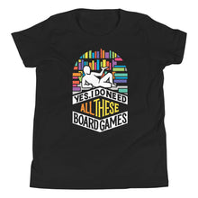 Load image into Gallery viewer, All These Board Games Youth Short Sleeve T-Shirt