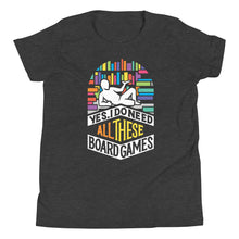 Load image into Gallery viewer, All These Board Games Youth Short Sleeve T-Shirt